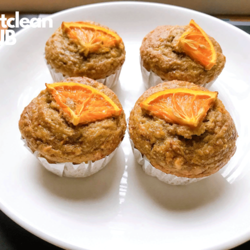 healthy muffin, muffin yến mạch, bánh ngọt eat clean