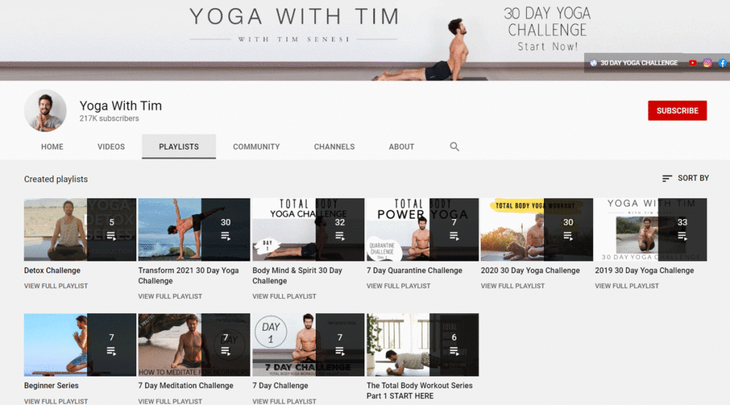 youtube học yoga, yoga cho người mới, yoga cho người bắt đầu, học yoga
